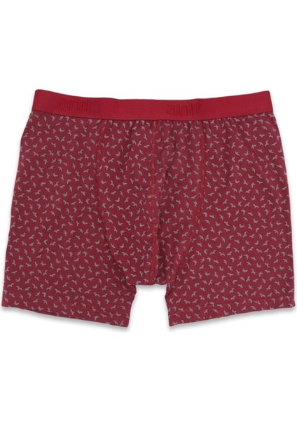1267 Erkek Lycralı Penye Boxer