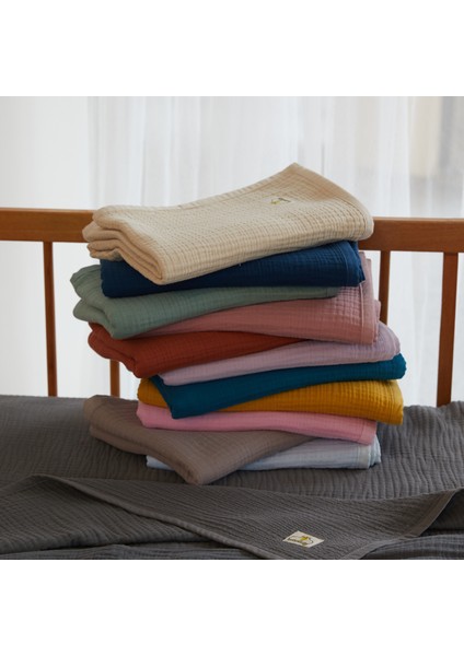 Arbababy Organik Pamuk 4 Katlı Muslin Bebek ve Cocuk Battaniyesi fırsatları