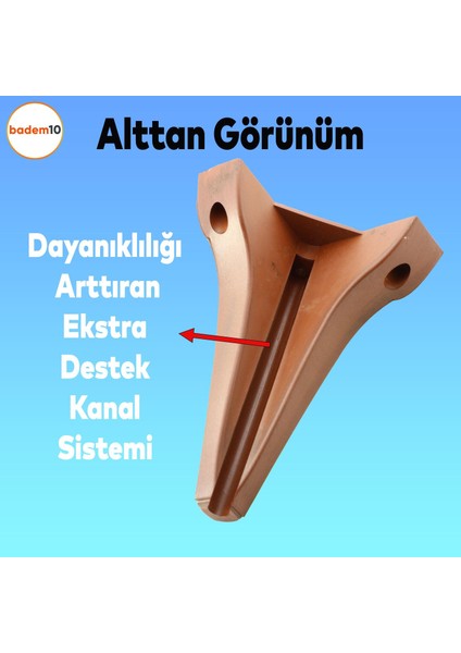 Endülüs Mobilya Kanepe Sehpa Tv Ünitesi Baza Koltuk Ayağı Kahverengi Ceviz Renk 20 Cm Ayak indirimleri