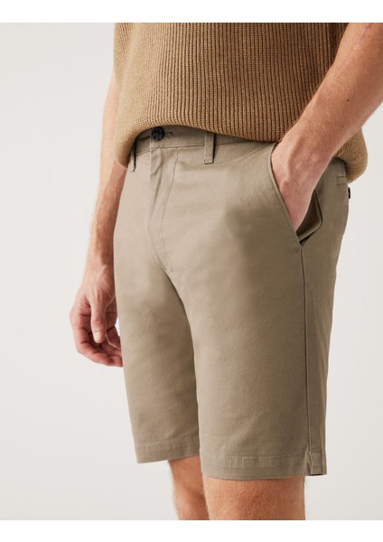 Regular Fit Chino Şort