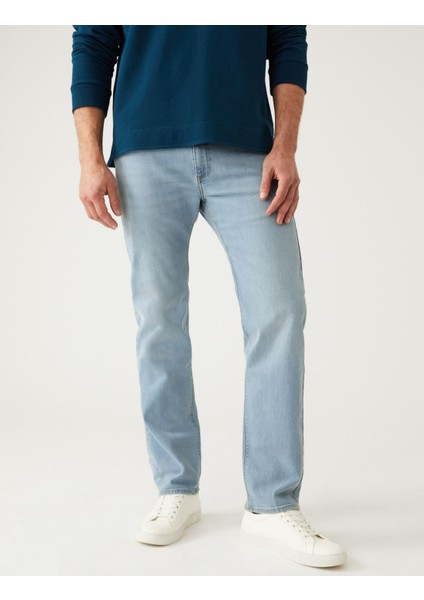 Straight Fit Jean Pantolon