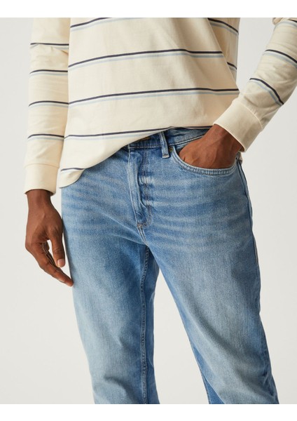 Straight Fit Jean Pantolon