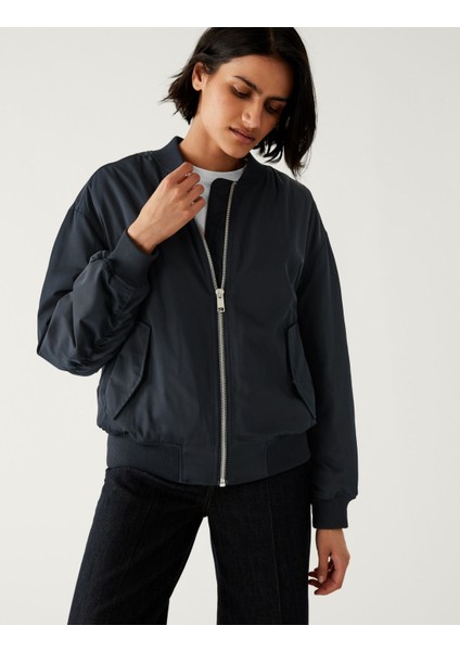 Marks & Spencer Relaxed Fit Bomber Ceket