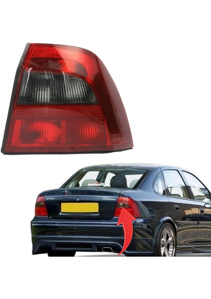 Opel Vectra B Sağ Stop Füme 1999-2002 1223244