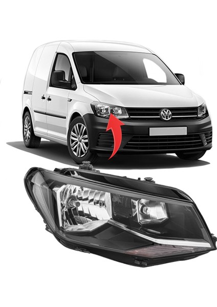 Vw Caddy Far Sağ Trendline 2015-2020 2K1941016B