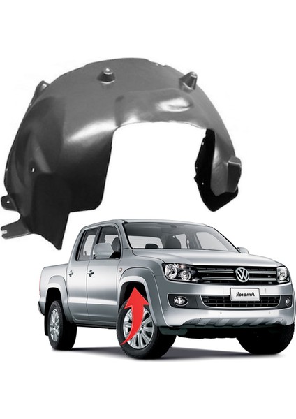 Vw Amarok Ön Çamurluk Davlumbazı Sağ 2012-2017 2H0809962B