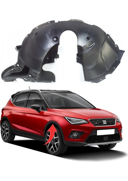 Seat Arona Çamurluk Davlumbazı Ön Sağ 2019 Sonrası 6F9805912H