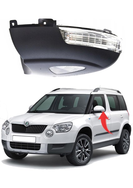 Skoda Yeti Ayna Sinyali Sol 2009 Sonrası 5L0949101C