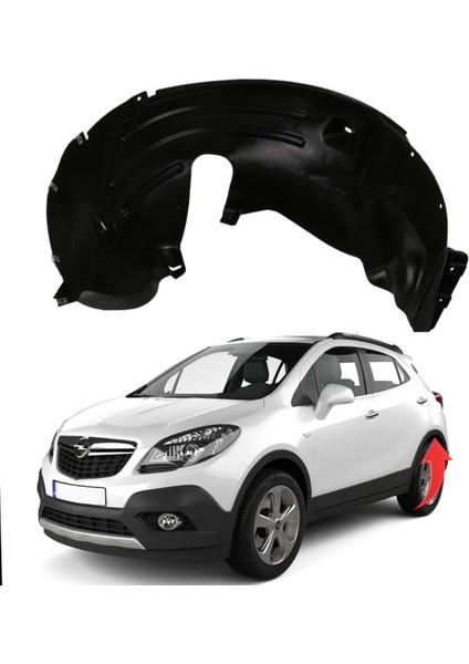 Camurluk Davlumbazı Arka Sol Opel Mokka 12-17