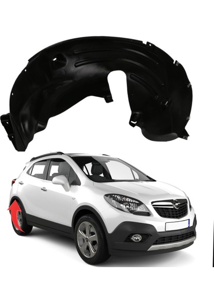 Camurluk Davlumbazı Arka Sag Opel Mokka 12-17