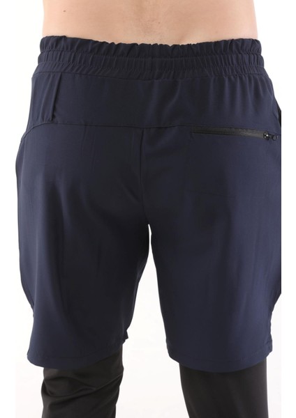 Erkek Running Compression Hızlı Kuruma Micropoly Halısaha Antrenman Gym Fitness Koşu Uzun Taytlı Şort fırsatları