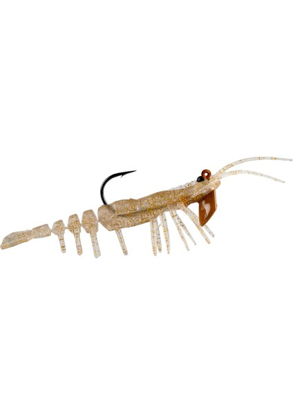 Teke Shrimp Silikon Karides - 514 White Magic