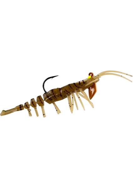Teke Shrimp Silikon Karides - 514 White Magic