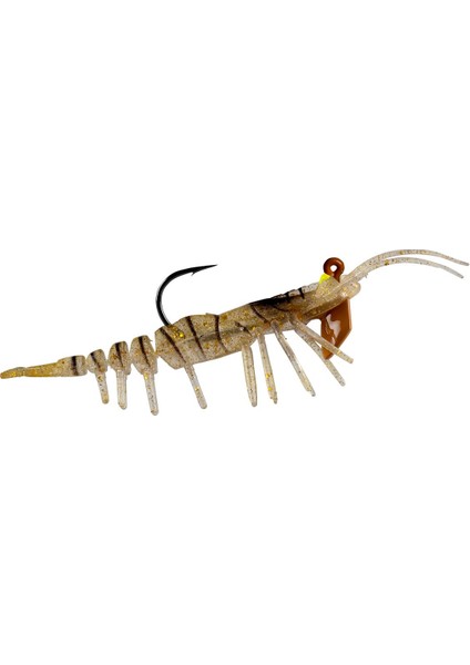 Teke Shrimp Silikon Karides - 514 White Magic