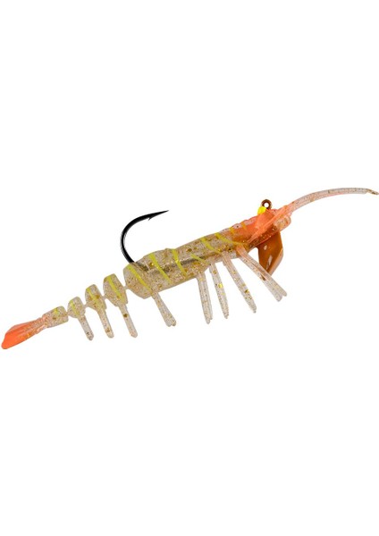 Teke Shrimp Silikon Karides - 514 White Magic