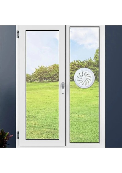 Doğalgaz Ayarlı Cam Menfezi Aç - Kapa Soğuk Havayı Engeller