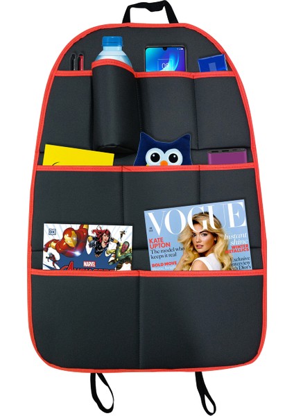 Elit Araba Koltuk Arkası Organizer - Araç Içi Eşya Düzenleyici