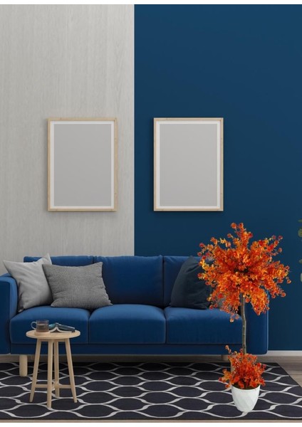 Yapay Ağaç Turuncu Top Kafalı Lotus Ağacı Beyaz Saksılı 90 cm fırsatları