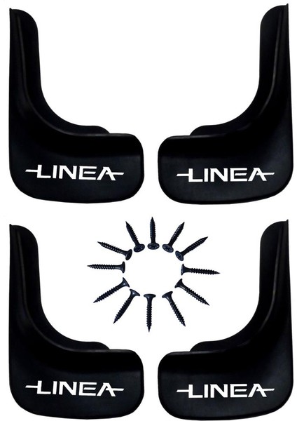 Fiat Linea Uyumlu 4'lü Ön - Arka Paçalık Tozluk Çamurluk