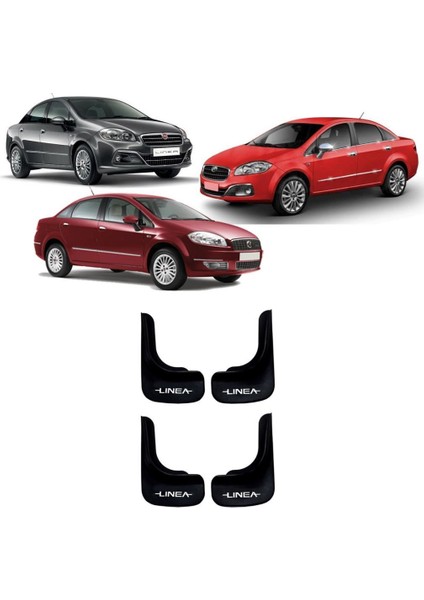 Fiat Linea Uyumlu 4'lü Ön - Arka Paçalık Tozluk Çamurluk fiyatları
