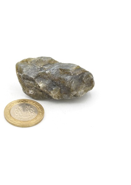 Hakiki Doğal Yansımalı Labradorit Taşı Kaya Parçası 42 Gram