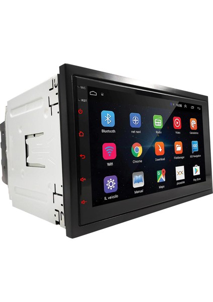 Multımedıa Androıd 10 2gb Ram 16 Rom Carplay Gps/bt/usb/sd/fm 12/24V Kameralı Navera NV-D77