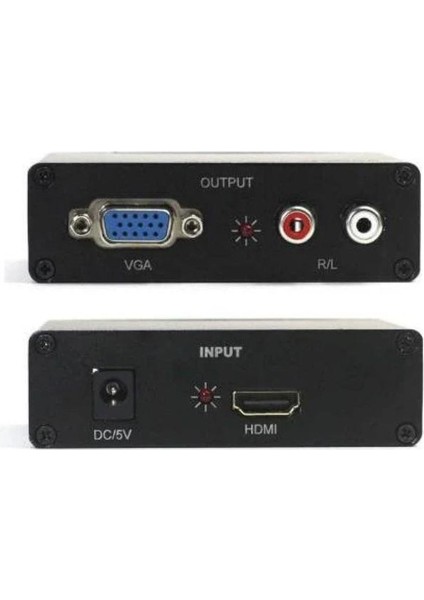 HDMI VGA Güç Destekli Çevirici Ps3 HDMI VGA Çevirici