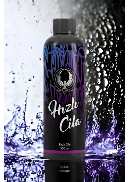 Seburam Quick Polish, Hızlı Cila Yoğun Etkili Oto Hızlı Cilası Harika Parlaklık Üstün Koruma 500 ml