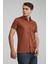 D'S Damat Twn Slim Fit Toprak Düz Stretch Gömlek 8EC02EE44326D 2