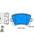 0986494344 Arka Balata Caddy-Tıguan-Passat-A6-Q3 11 GDB1763 WVA24483 105.5X56.4X17 mm 0986TB3125 1