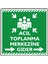 Acil Toplanma Merkezine Gider Sağ Ok/50x50cm/Etiket 1