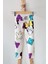 Kız Çocuk Minnie Mouse Baskılı T-Shirt Tayt Takım 4