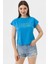 Kadın Önü Varak Baskılı T-Shirt 230067 - 4