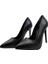 9534 Siyah Stiletto Bayan Ayakkabı 4
