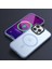 Apple iphone 14 Pro Max Kılıf Mat Magsafe Wireless Şarj Destekli Hassas Butonlu Soft Mat Kenarlı Buzlu Çerçeveli Darbe Korumalı Mor Kapak 1