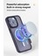 Apple iphone 14 Pro Max Kılıf Mat Magsafe Wireless Şarj Destekli Hassas Butonlu Soft Mat Kenarlı Buzlu Çerçeveli Darbe Korumalı Mor Kapak 2
