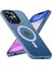 Apple iphone 11 Kılıf Mat Magsafe Wireless Şarj Destekli Hassas Butonlu Soft Mat Kenarlı Buzlu Çerçeveli Darbe Korumalı Mor Kapak 1