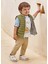 Erkek Bebek Keten Pantolon Bej 1524 1