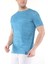 Erkek Nem Emici Aktif Gym Fitness Koşu Performans Outdoor Tshirt 3
