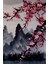 Pembe Çiçek Pixart Sanat Elmas Mozaik Tablo Diamond Türkiye 38 x 55 cm 1