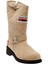 Laconia 644 Crosta Bej Kadın Bot Postal Ayakkabı 1