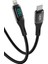 K683 Dijital Göstergeli Type-C - Lightning 100W Data ve Şarj Kablosu 1mt 1