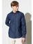 Wrangler Regular Fit Normal Kesim %100 Pamuk Koyu Mavi Uzun Kollu Gömlek 2