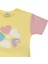 Kız Bebek Çiçek Desen Baskılı T-Shirt 3