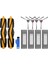 Deeboot Ozmo Için T8+ / T8 / T8 Max Debot N8+ / N8 Plus / N8 Pro Yedek Parça Ana Yan Fırça (Yurt Dışından) 1