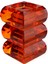 Krıstal 3 Bogumlu Orange Mumluk 18 cm 1
