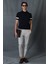 Alvı Smart Erkek Chino Pantolon Slim Fit Siyah 1