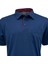 Erkek Gömlek Yaka Cepli Kısa Kollu Normal Kesim Tam Kalıp Premium Pamuklu Kumaş T-Shirt 1