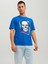Jorroxbury Tee Ss Crew Neck Sn Mavi Erkek T-Shirt 12227779-Nauti 2