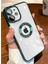 iPhone 11 Kılıf Kamera Lens Korumalı Şeffaf Renkli Logo Gösteren Parlak Omega Kapak Yeşil 1